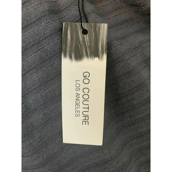 Go Couture New Ribbed Long Sleeve sweater - Picture 7 of 8